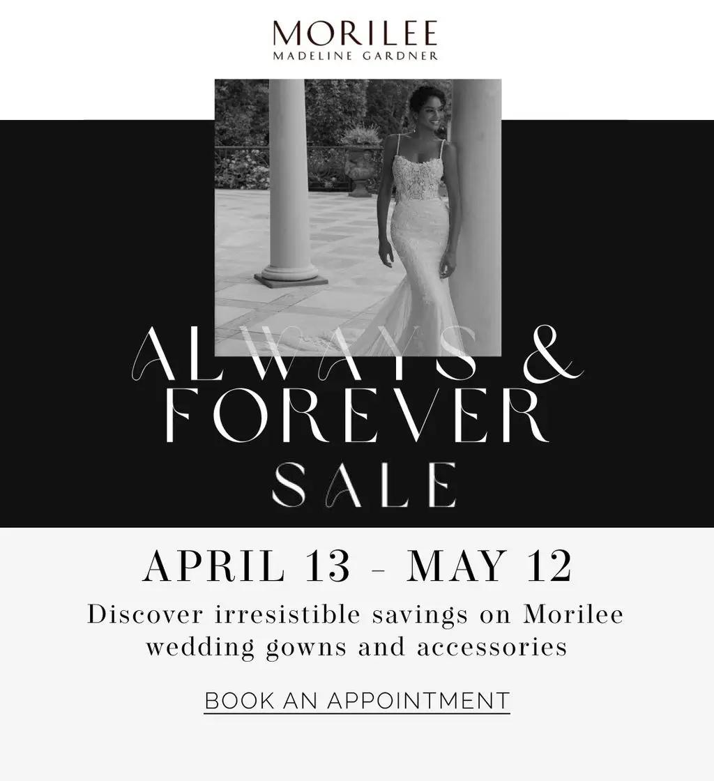 Morilee Always and Forever Sale mobile banner